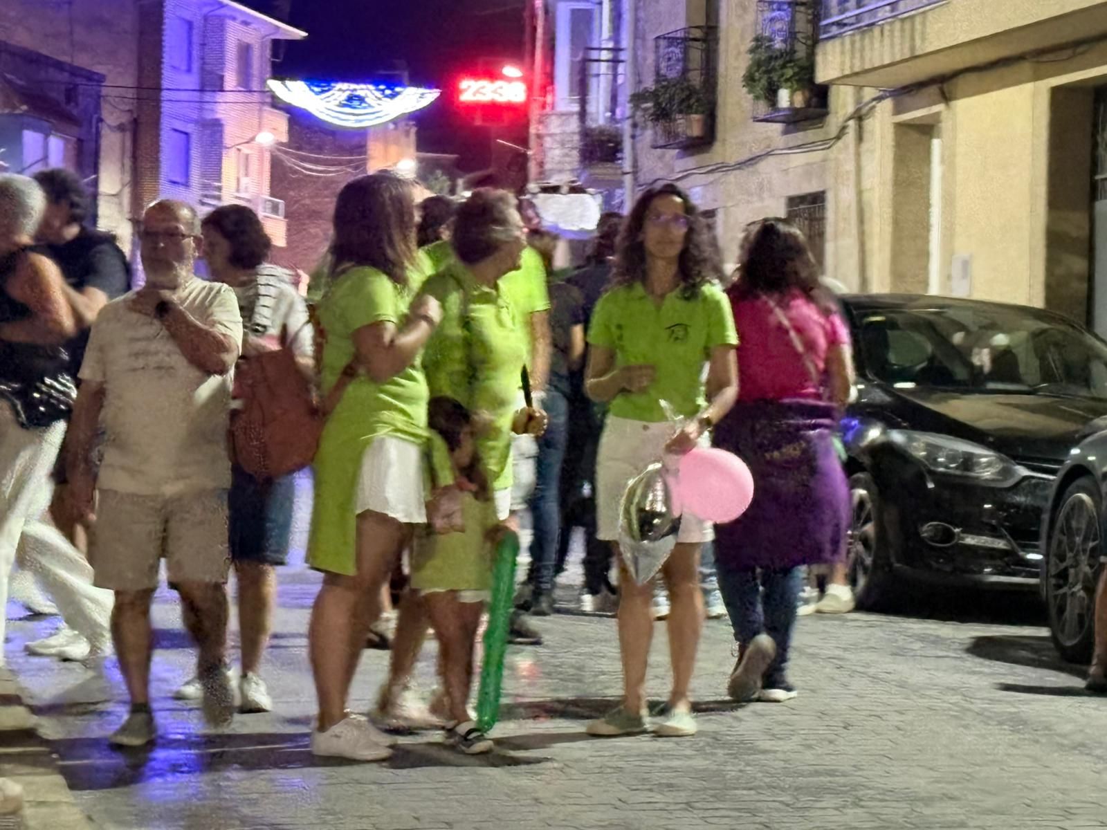 Desfile de peñas de Aldeadávila