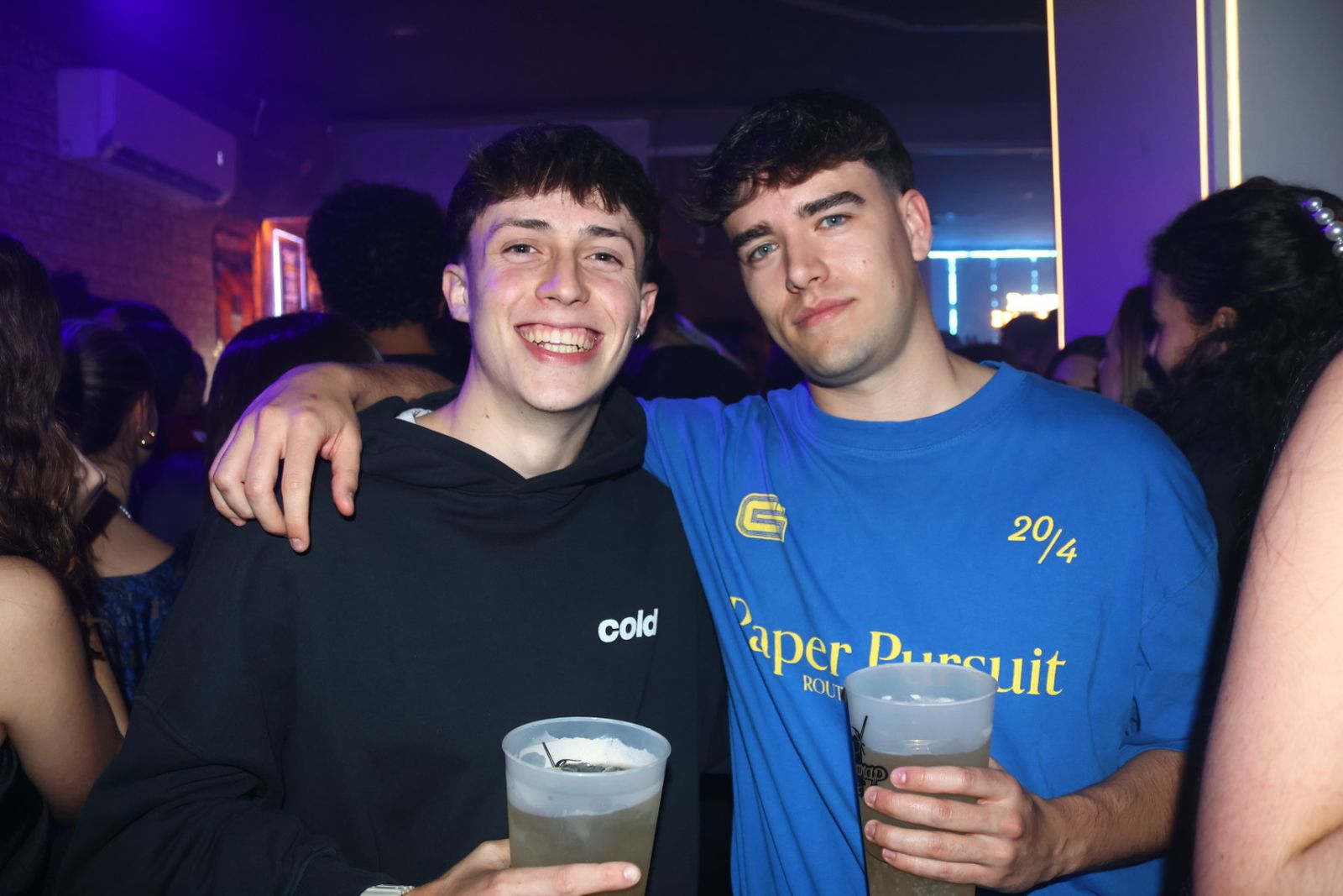 Salamanca de noche, jueves 19 de febrero