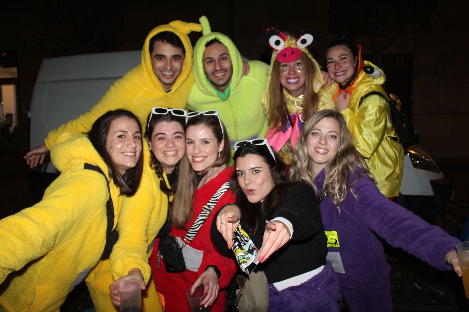 Salamanca de noche sábado, 10 de febrero de 2024