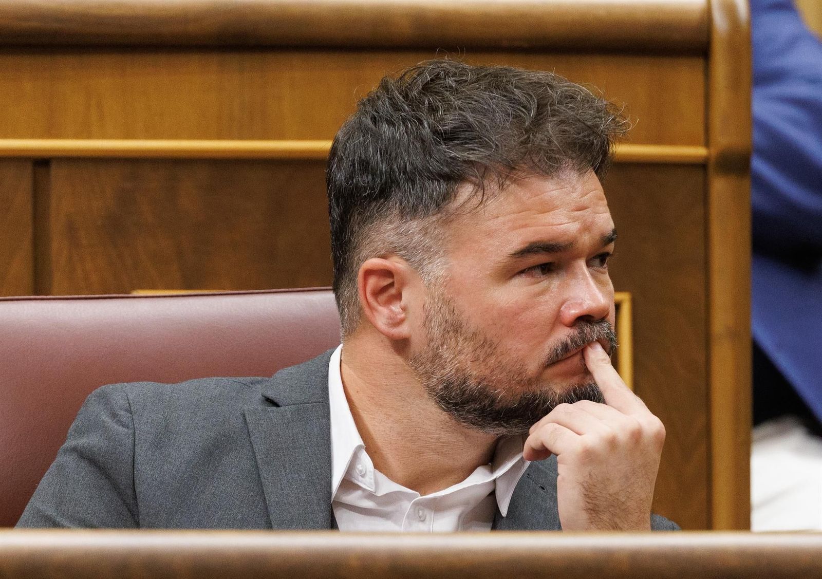 Archivo   El portavoz de ERC en el Congreso, Gabriel Rufián, en el hemiciclo   Eduardo Parra   Europa Press   Archivo