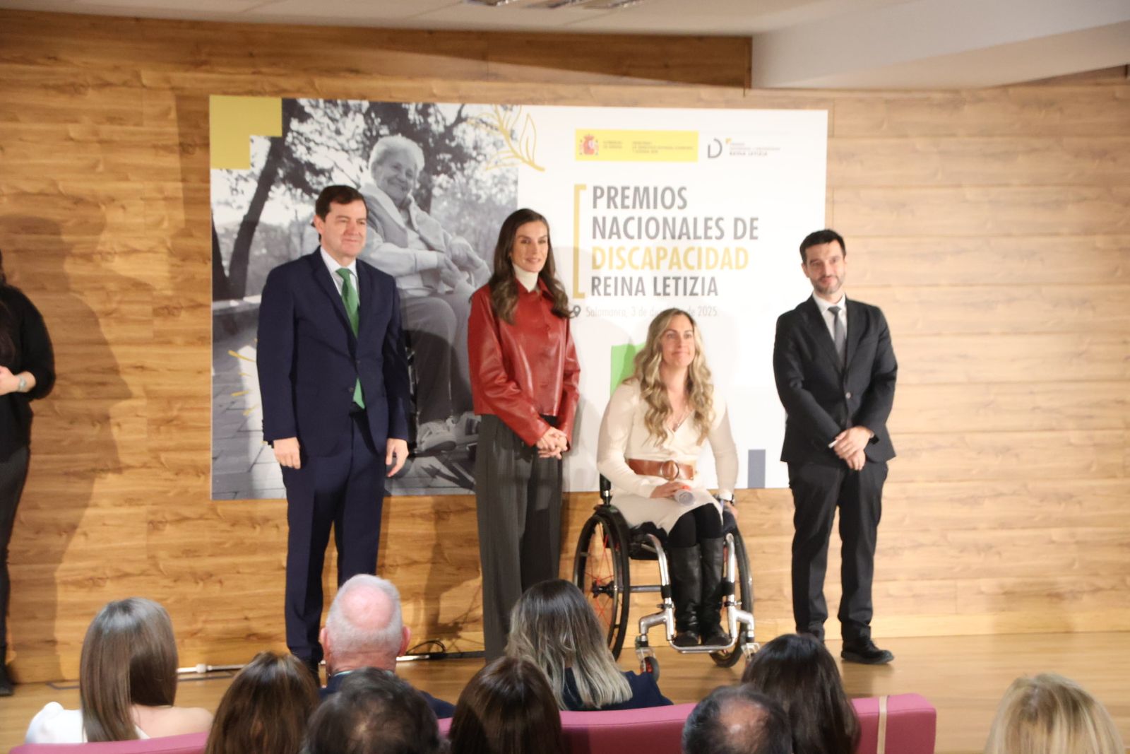 La Reina Doña Letizia acude a la reunión del Consejo Del Real Patronato sobre Discapacidad y a la entrega de los Premios Nacionales de Discapacidad en la celebración del Día Internacional de la Discapacidad