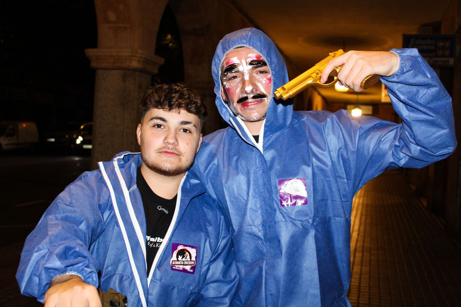 Salamanca de noche, jueves 30 de octubre