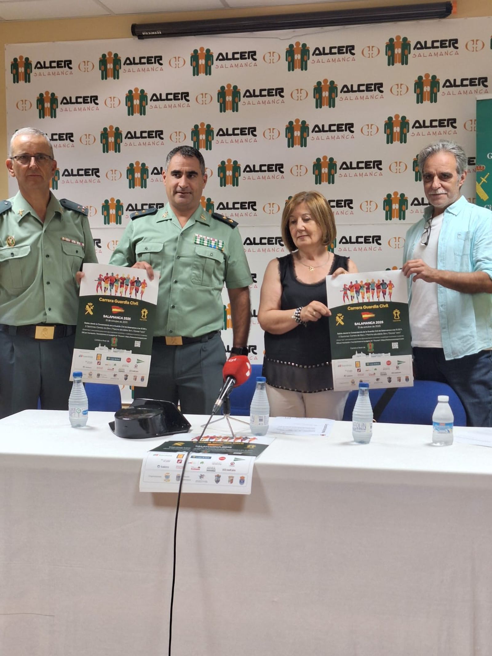 Presentación de la III Carrera Solidaria de la Guardia Civil de Salamanca