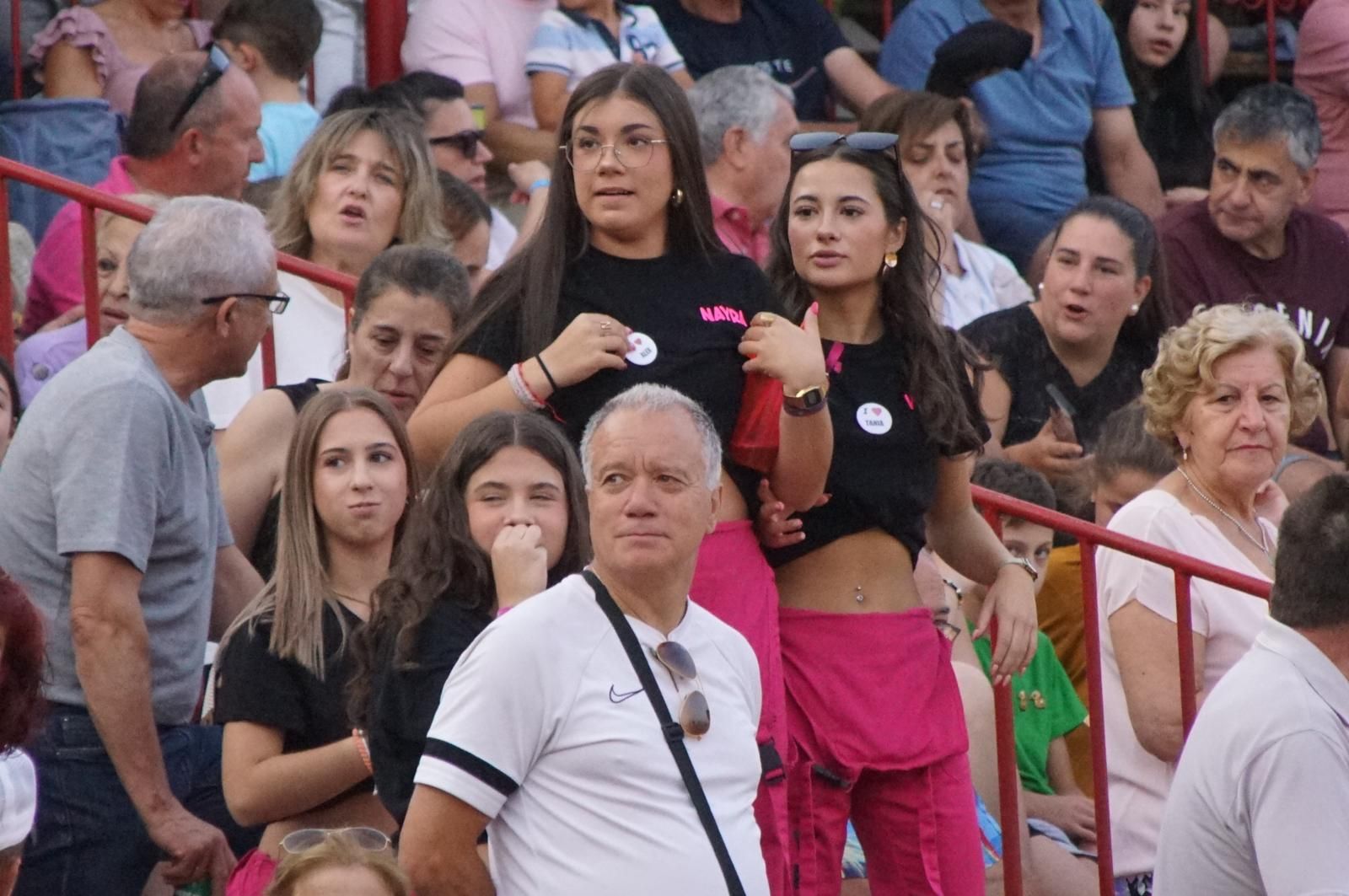 Gran ambiente en los cortes y la suelta de vaquillas de Peñaranda