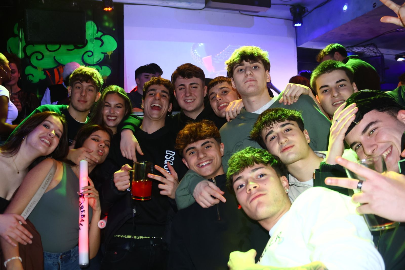 Salamanca de noche, jueves 19 de febrero