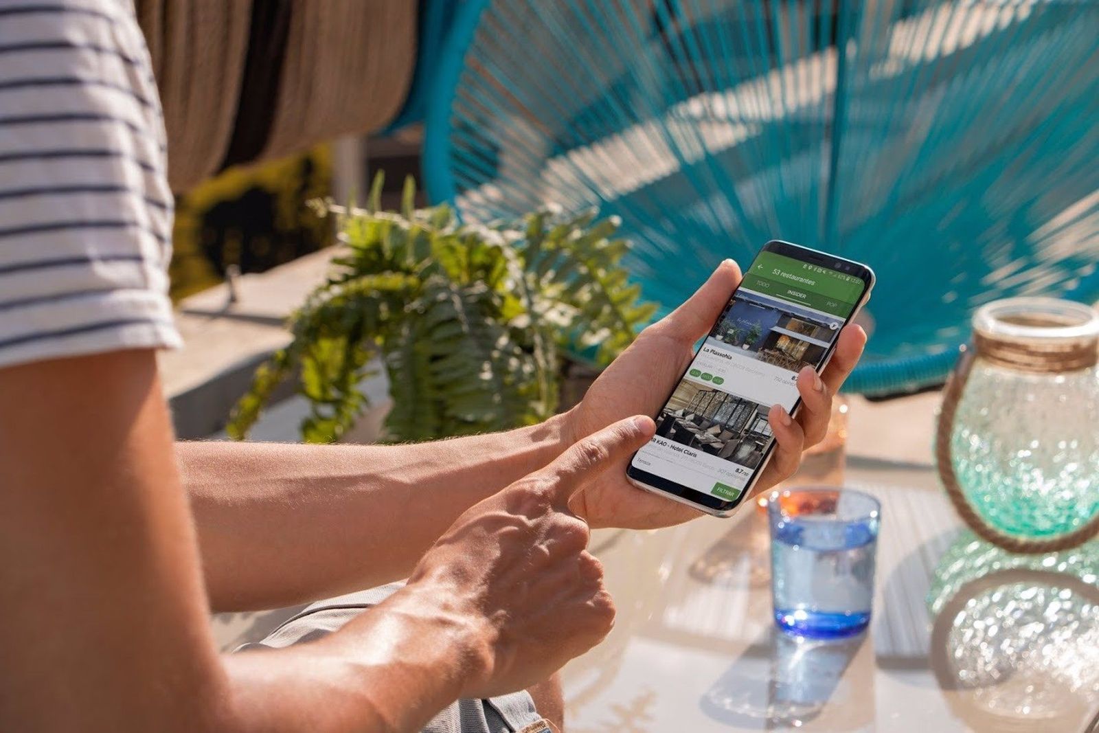 Reservas de restaurantes online. FOTO EP