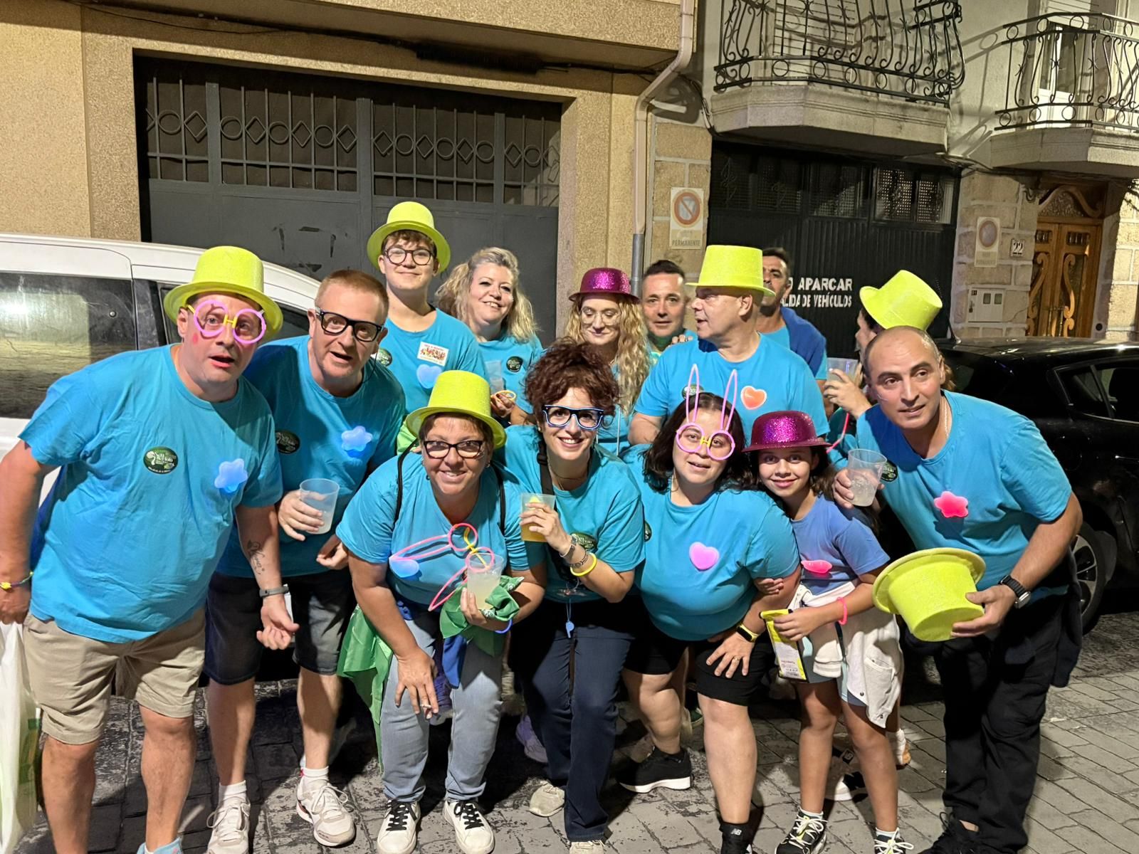 Desfile de peñas de Aldeadávila