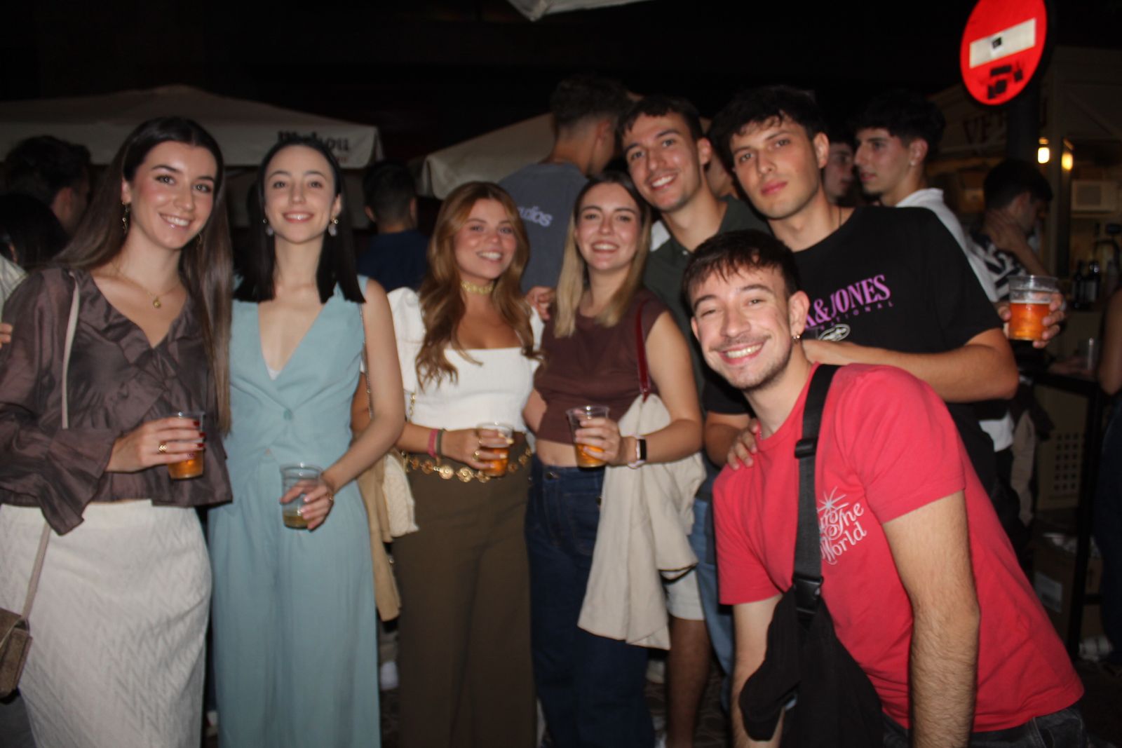 Ambiente en la Feria de Día en la tarde de este sábado