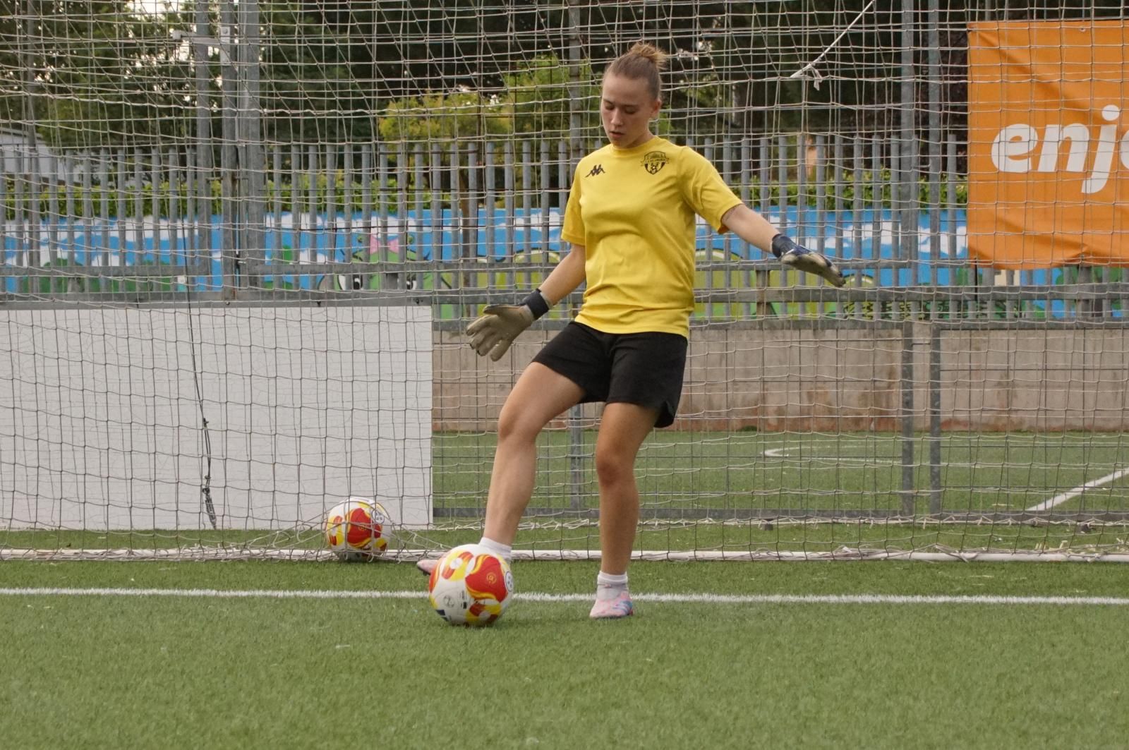 El Salamanca Fútbol Femenino. Primer entrenamiento de la pretemporada.