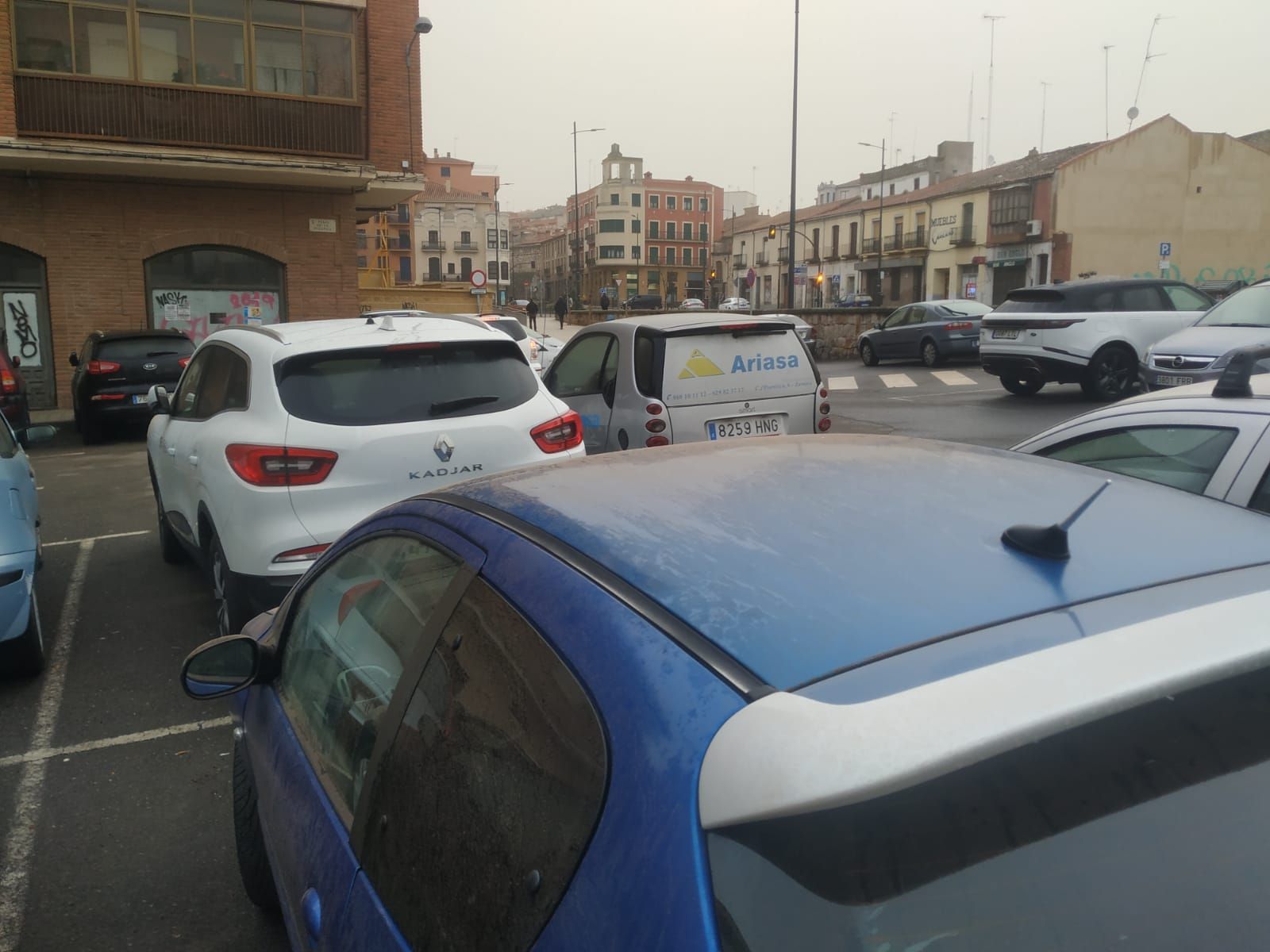 Alerta en Zamora por la intrusión de partículas de polvo procedente de África. Archivo