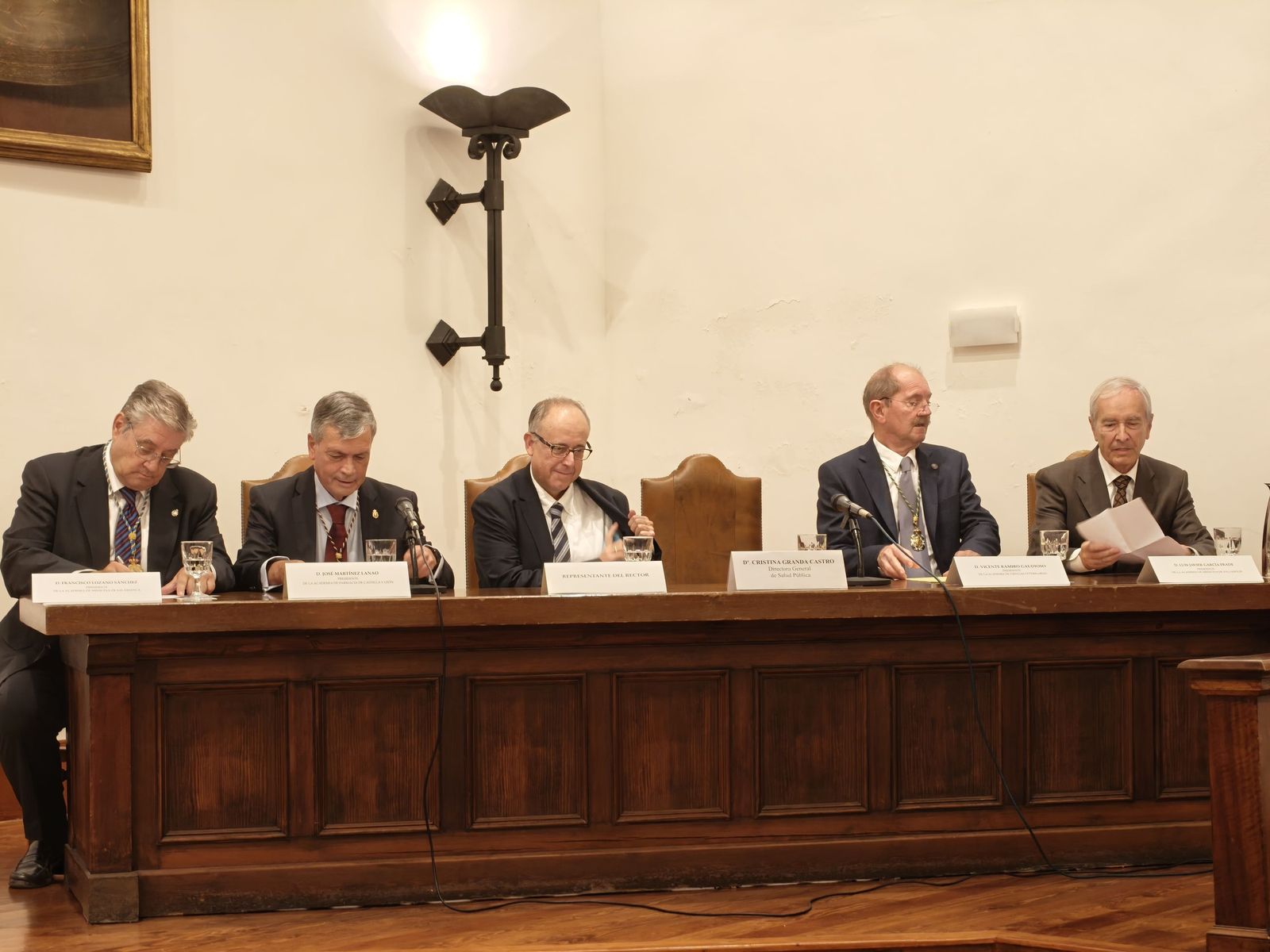 El Colegio Oficial de Farmacéuticos de Salamanca celebra XII Reunión Científica de las Academias Sanitarias de Castilla y Leó