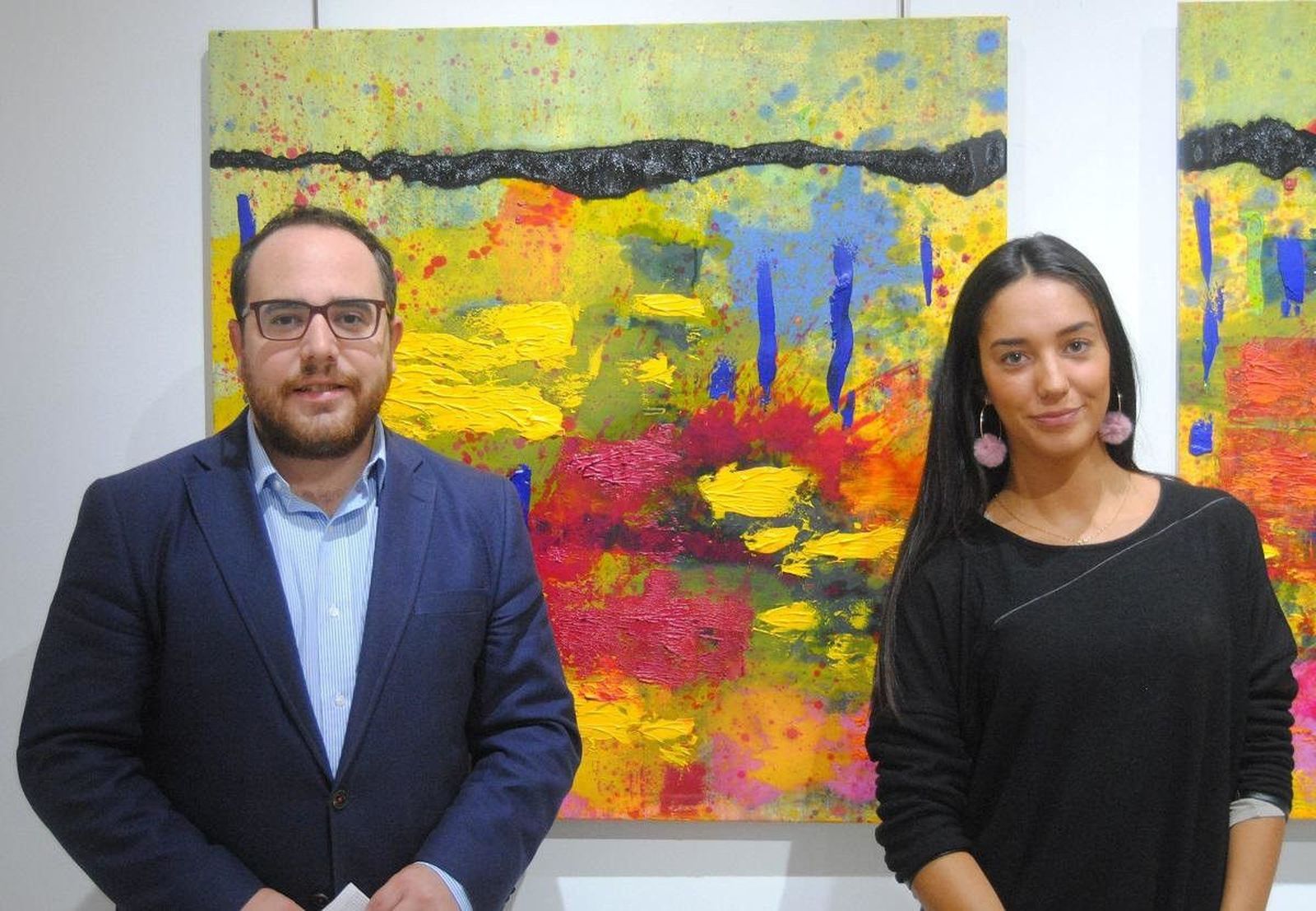 Paloma Crespo Prieto expone sus pinturas y esculturas en el Espacio Joven