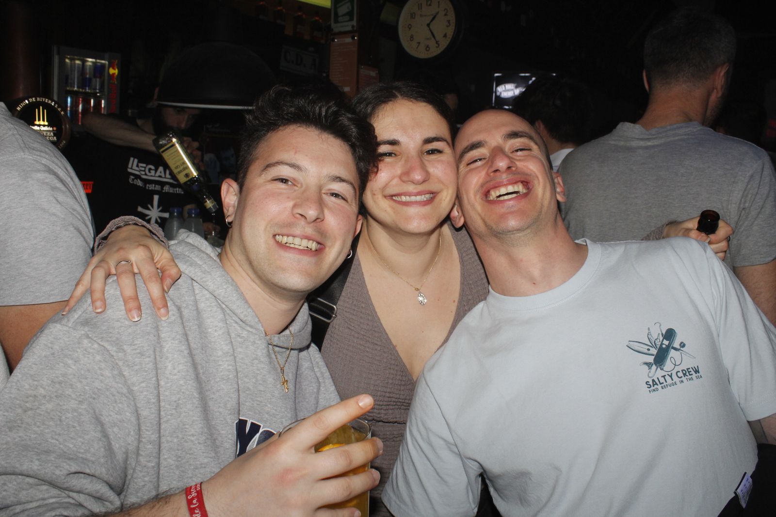 Salamanca de noche, sábado 8 de marzo