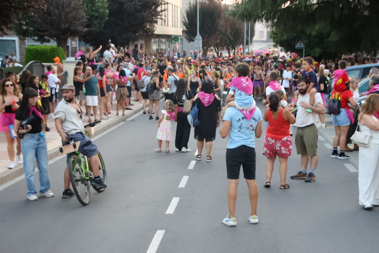 Chupinazo en Carbajosa con batucad