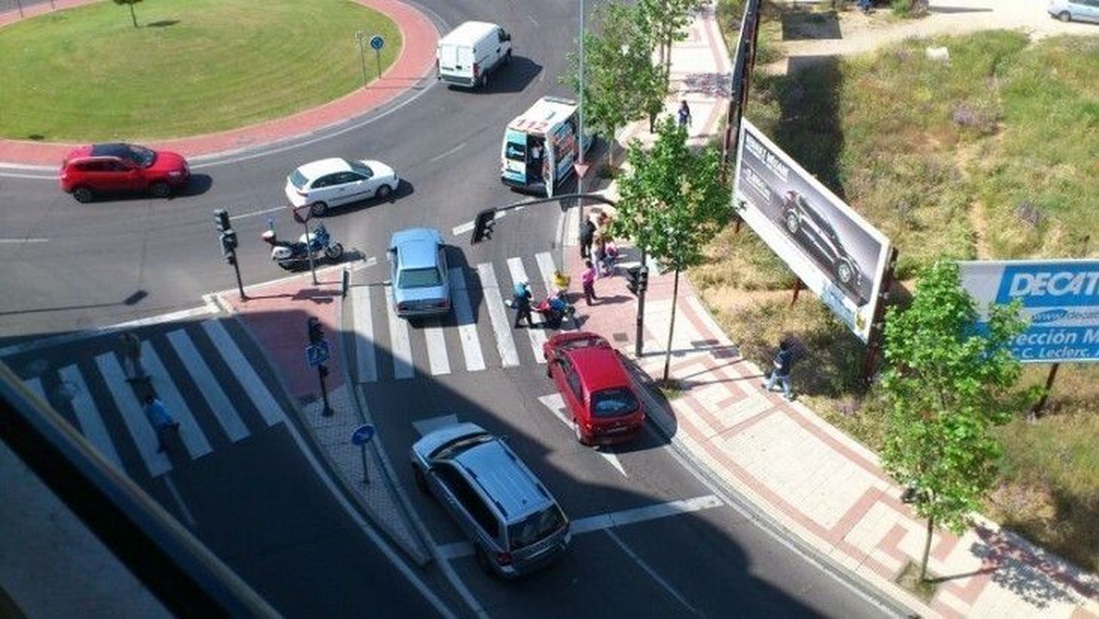 Herido un hombre en un nuevo atropello en la ciudad