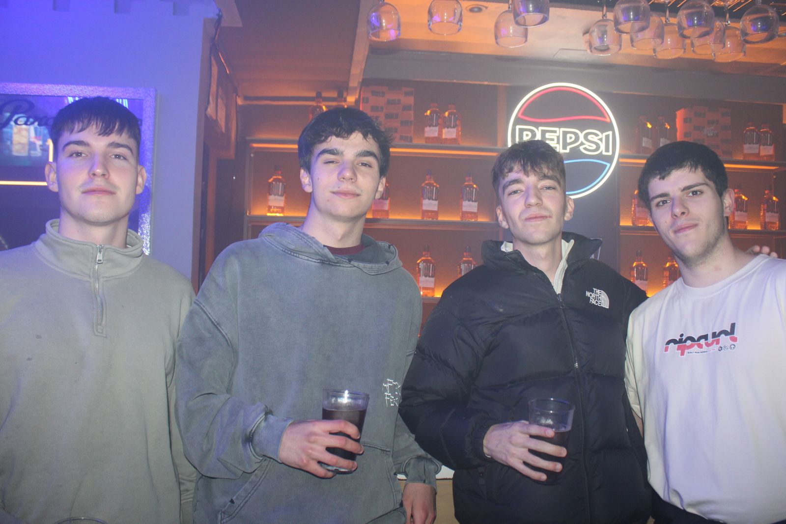 Salamanca de noche, jueves 29 de enero