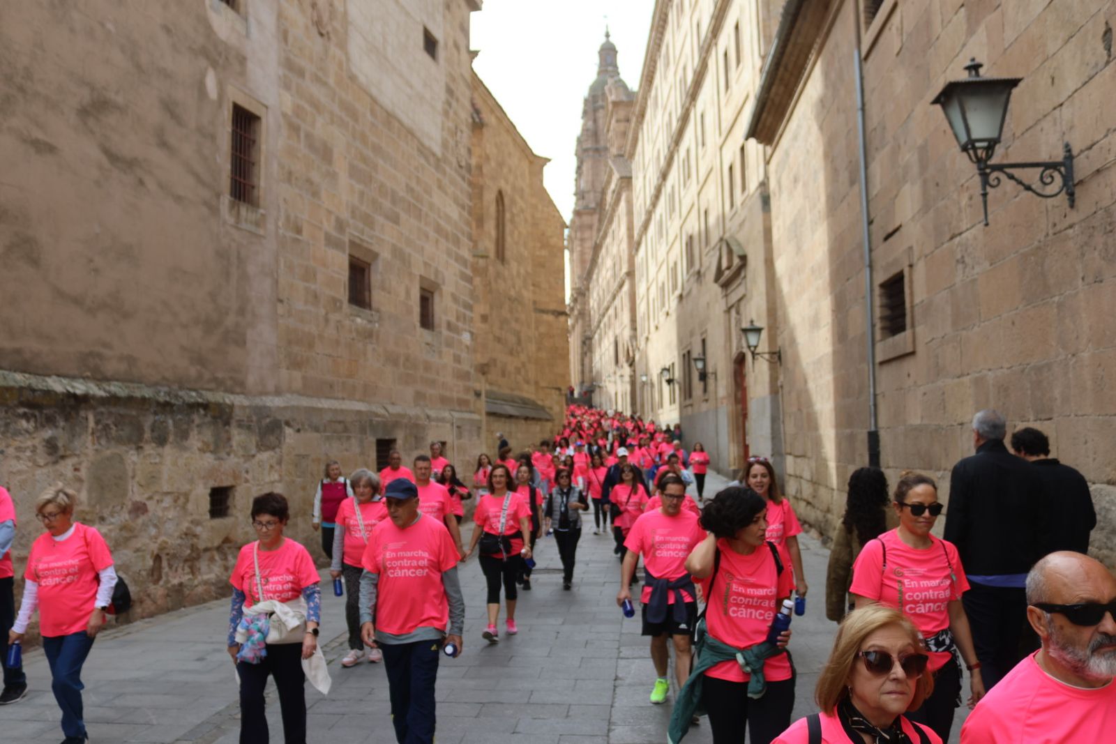 La marcha contra el cáncer vuelve a Salamanca un año más