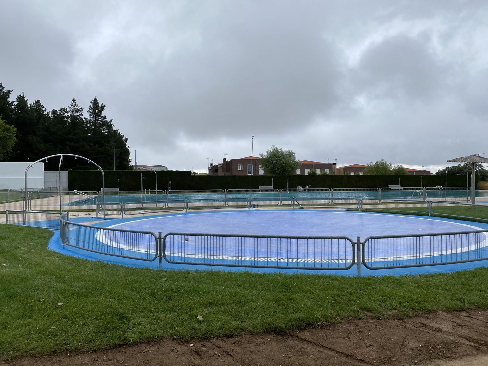 Piscina municipal de Guijuelo. Foto de archivo Piscina municipal de Guijuelo. Foto de archivo