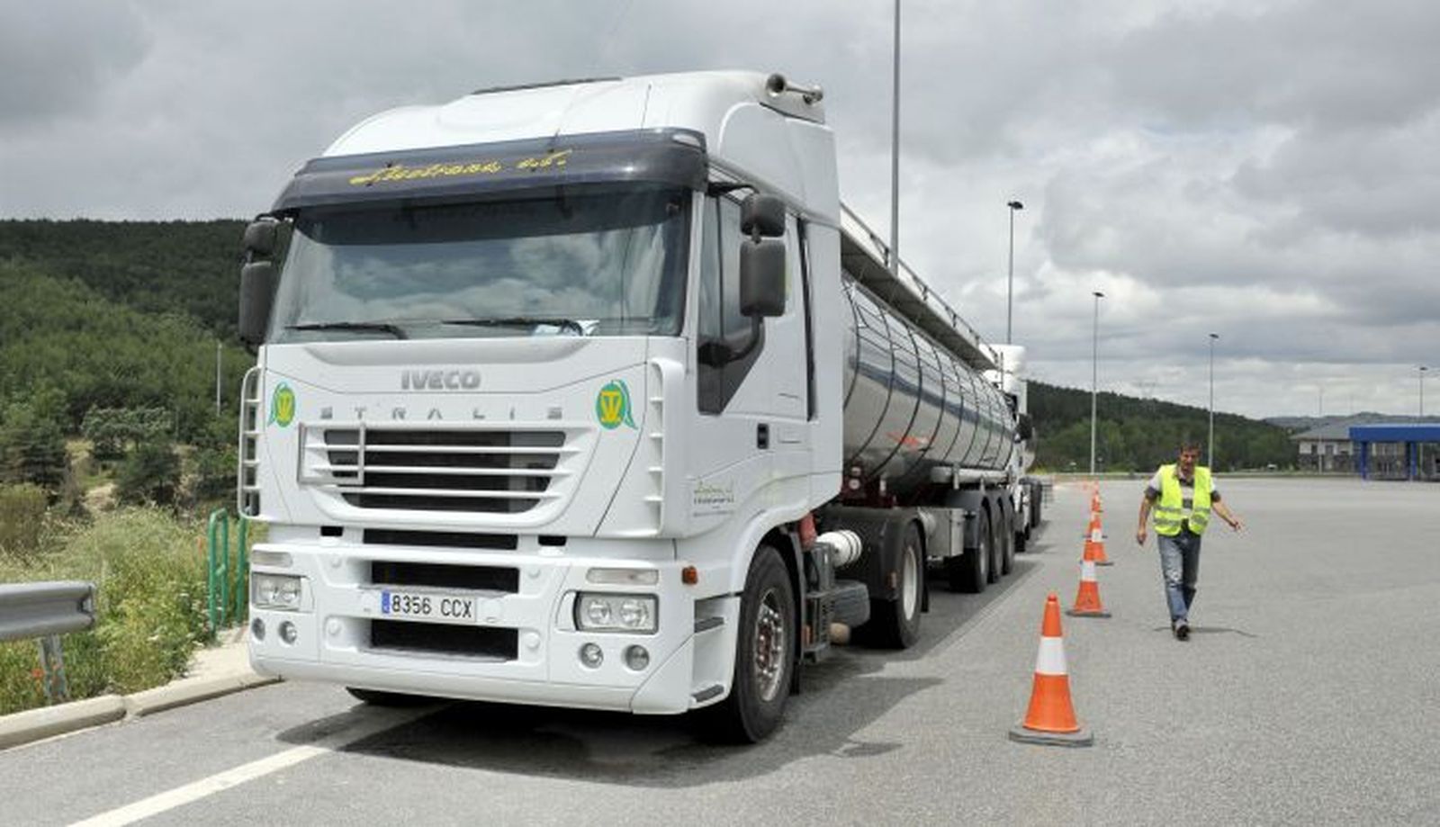 Camión en un peaje. Foto ICAL