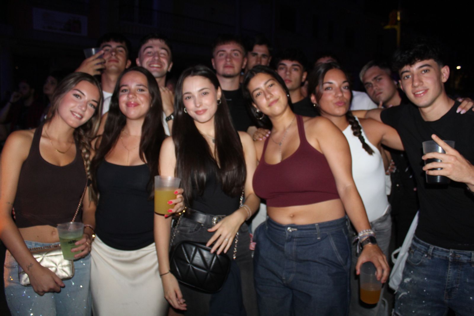 Salamanca de noche, sábado 16 de agosto