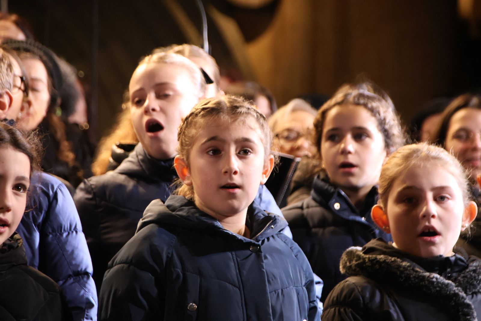 Encendido luces de Navidad en la Plaza Mayor