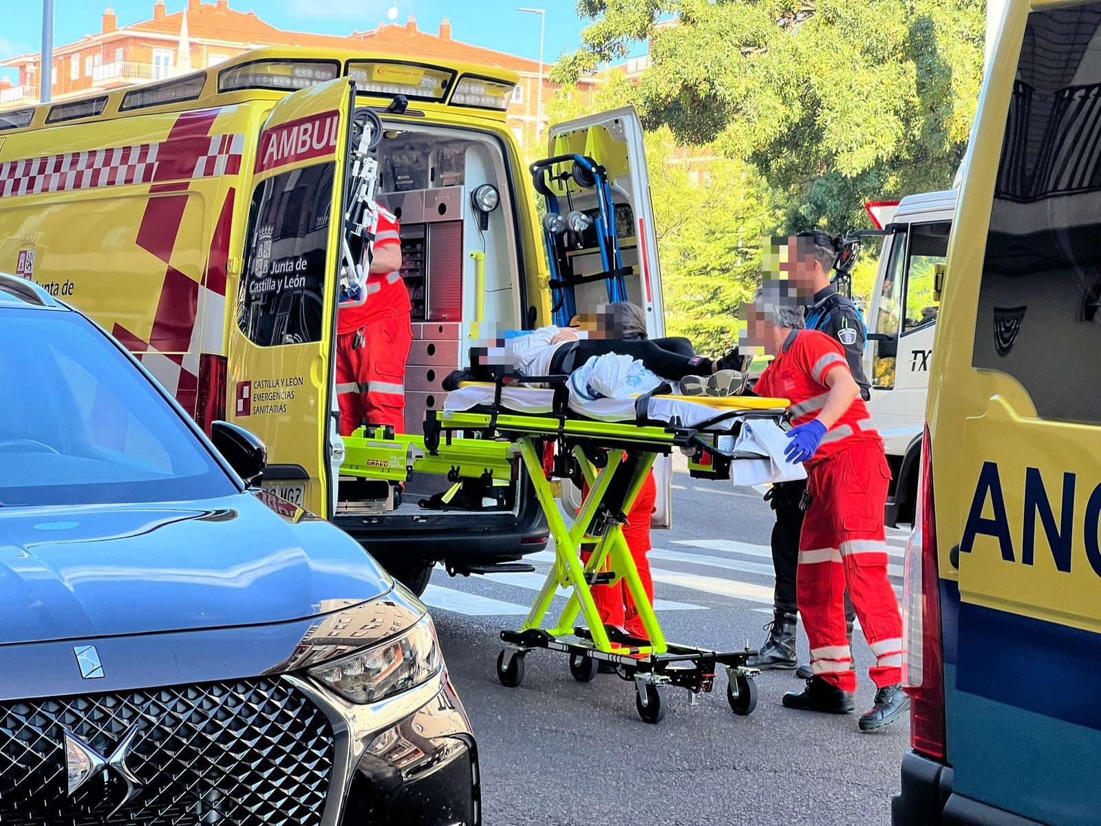 Atropello en la avenida de Portugal