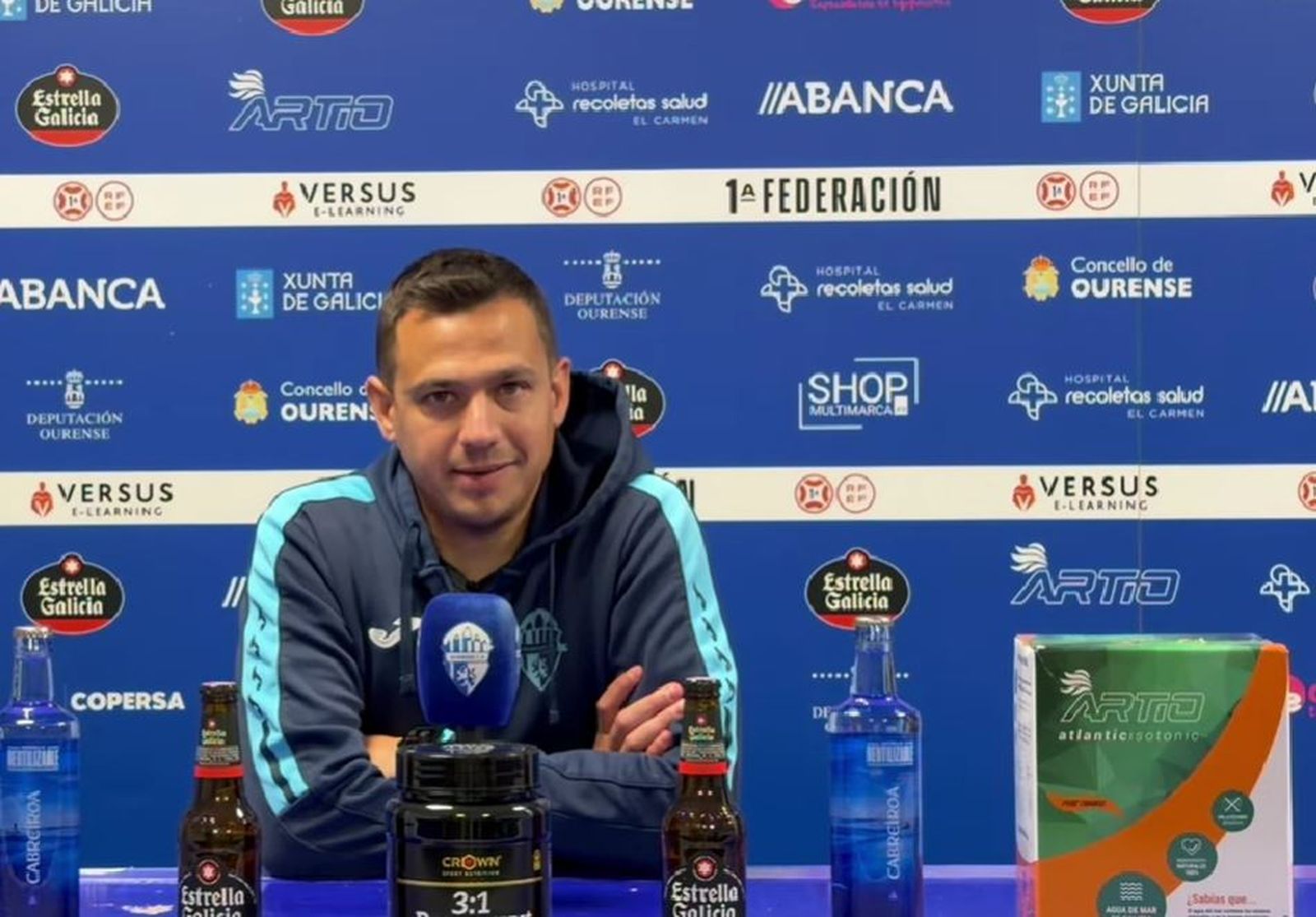 Dani Llácer, entrenador del Ourense CF