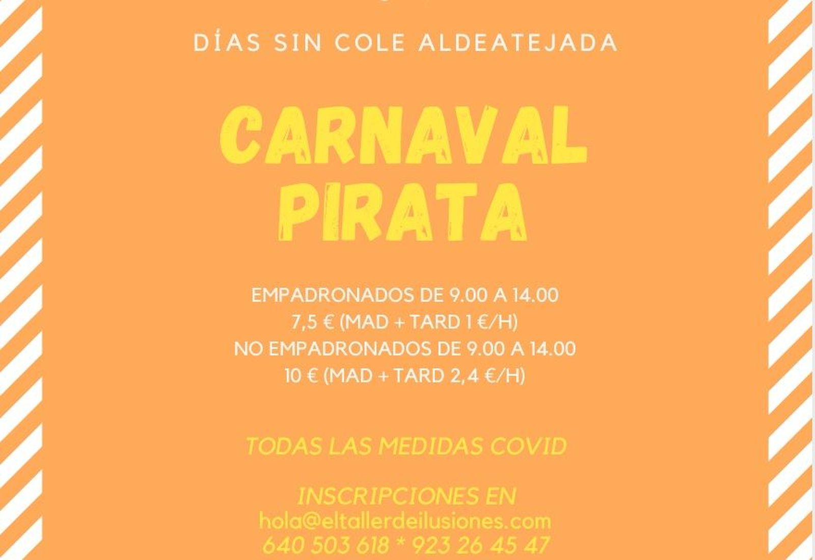 Aldeatejada carnaval pirata