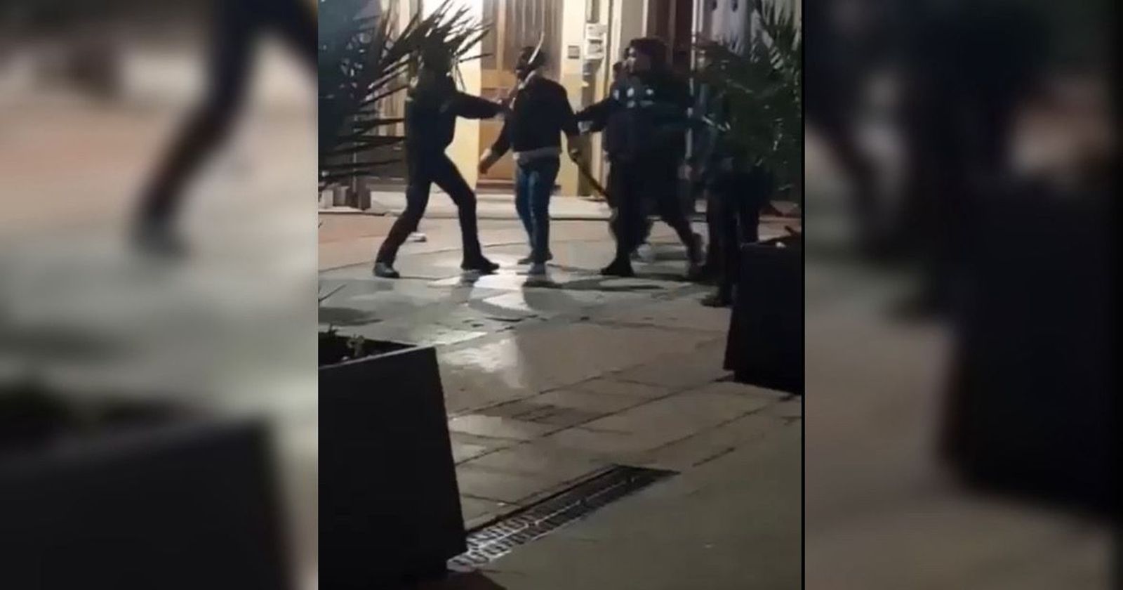 Riña tumultuaria en Benvente en la noche de este sábado