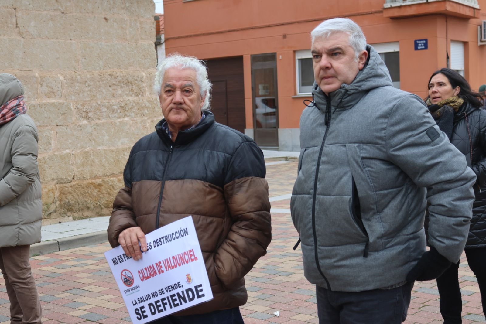 Protesta ciudadana por la planta de biogas en Castellanos de Villiquera