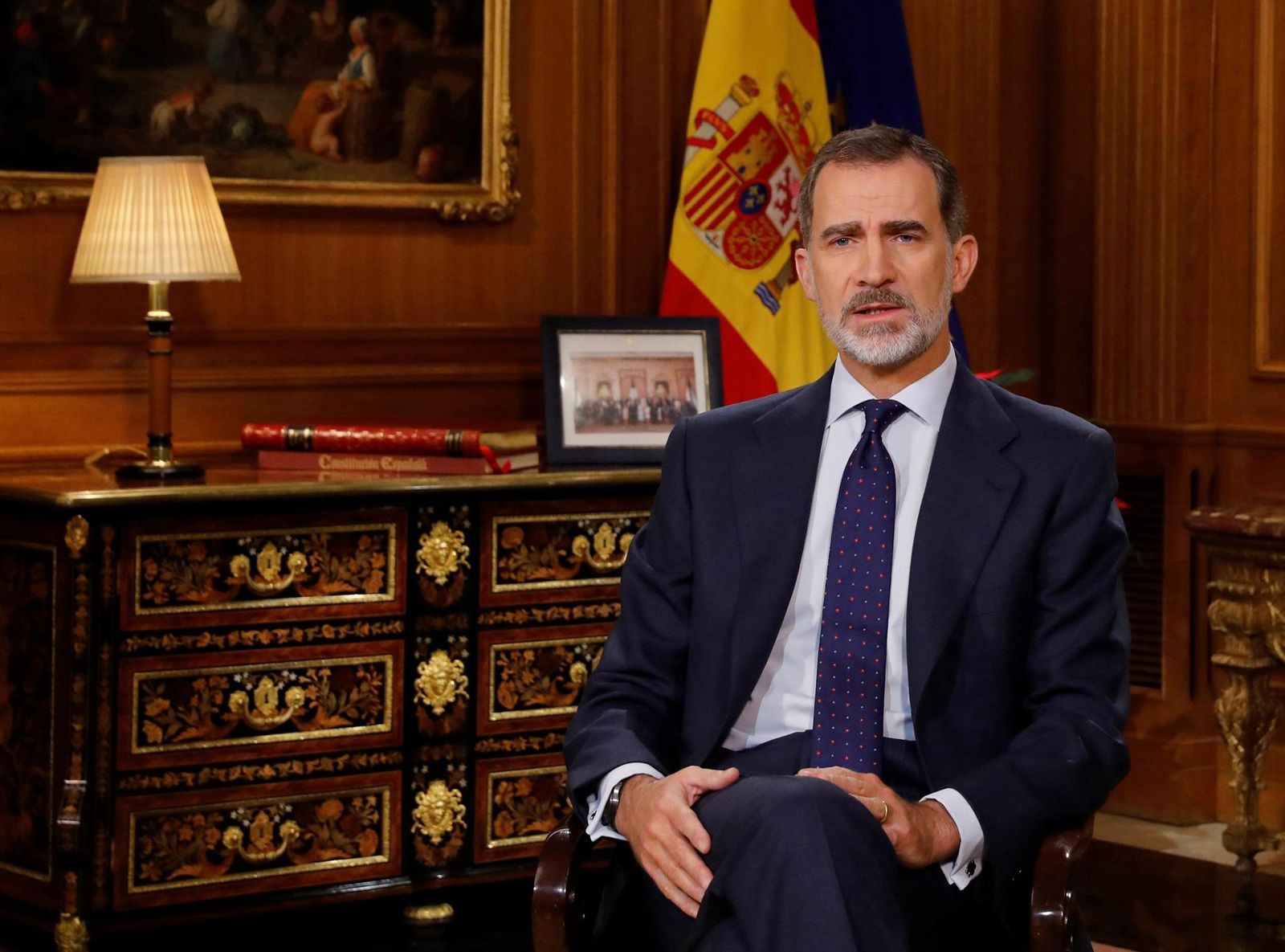 Archivo   Imagen del tradicional mensaje de Navidad del rey Felipe VI   POOL   Archivo