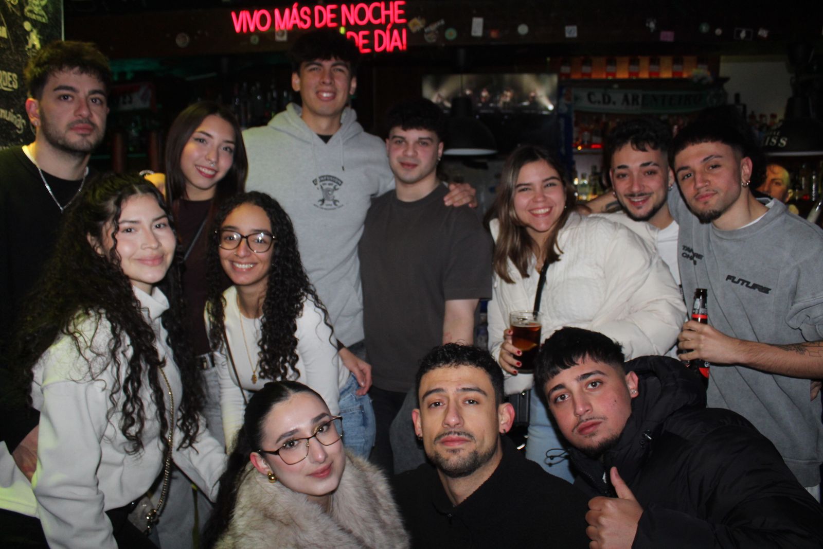 Salamanca de noche, viernes 24 de enero