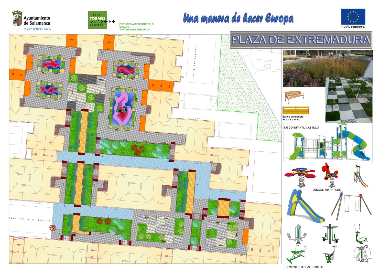 Proyecto plaza de Extremadura
