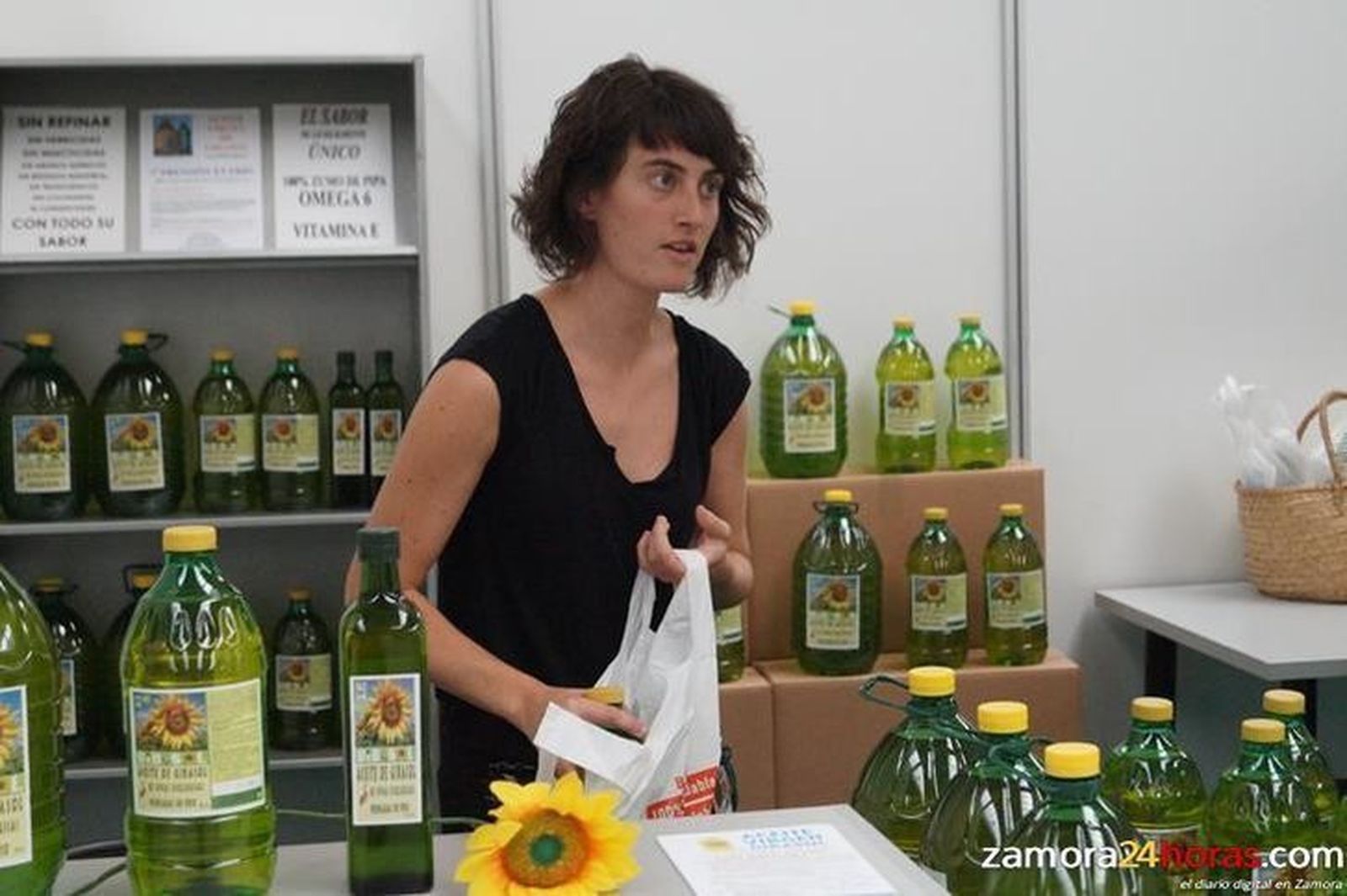 Un aceite de girasol de pipa y "sin aditivos"