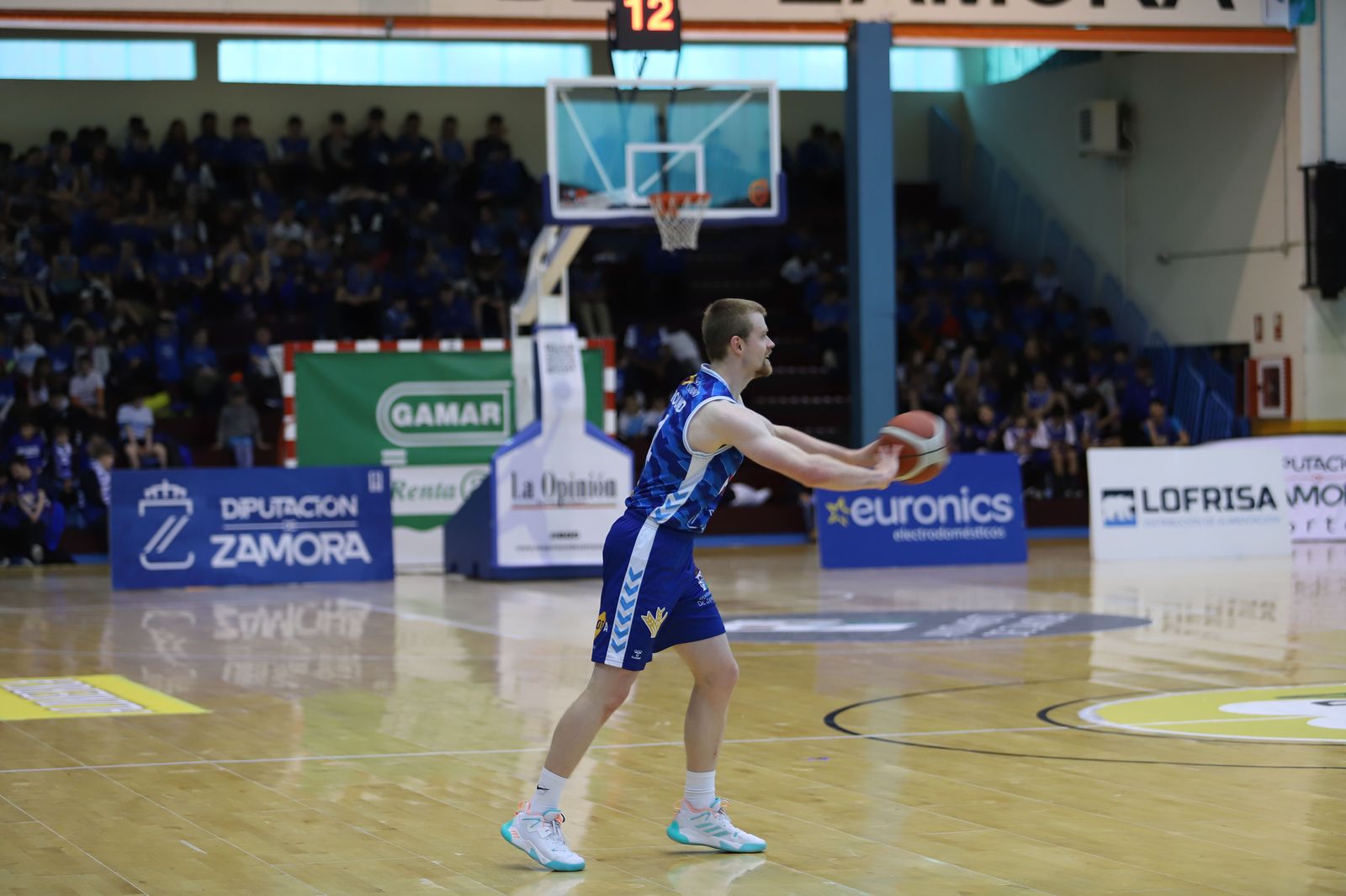Jacob Round, capitán del CB Zamora. Archivo.