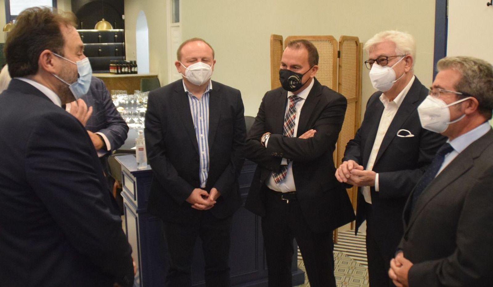 Francisco Requejo en la reinauguración de la Casa Zamora