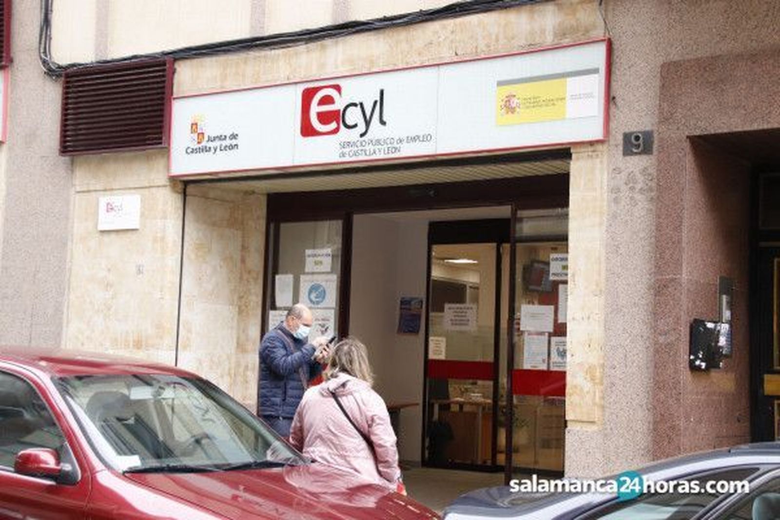 Oficina de Empleo en Salamanca.