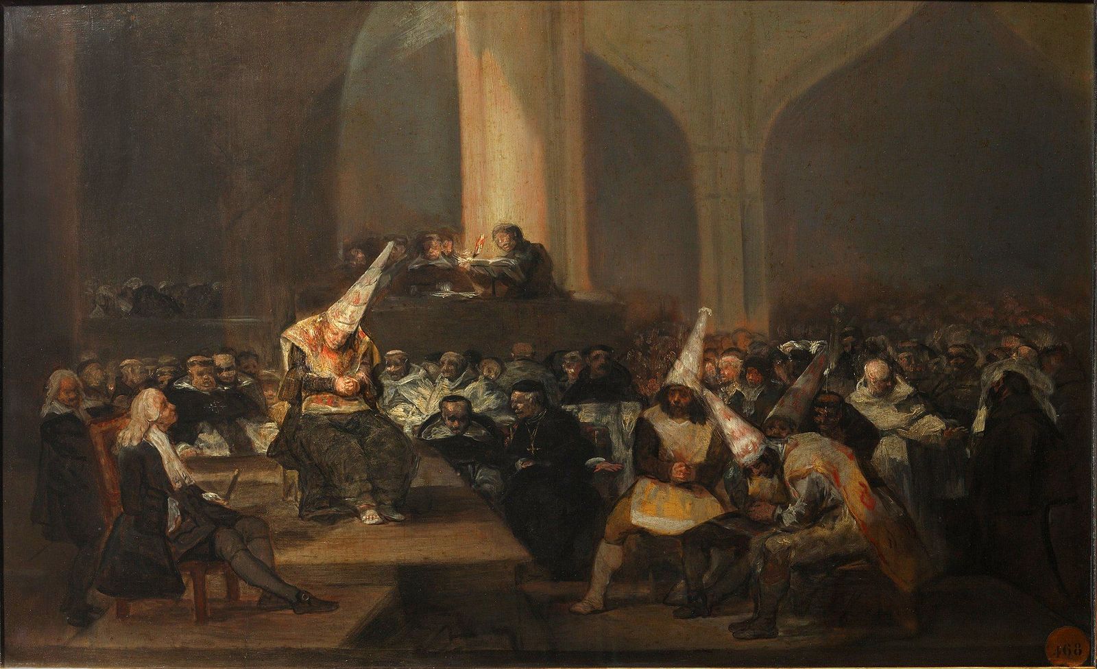 Auto de Fe de la Inquisición. Francisco de Goya Auto de Fe de la Inquisición. Francisco de Goya