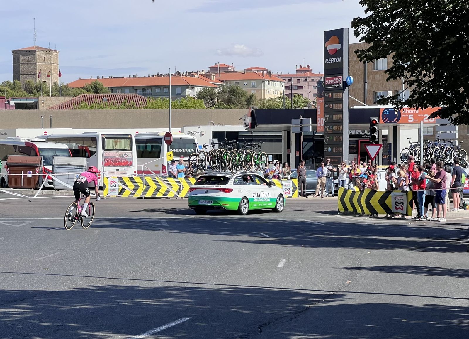 Vuelta ciclista a su paso por Salamanca
