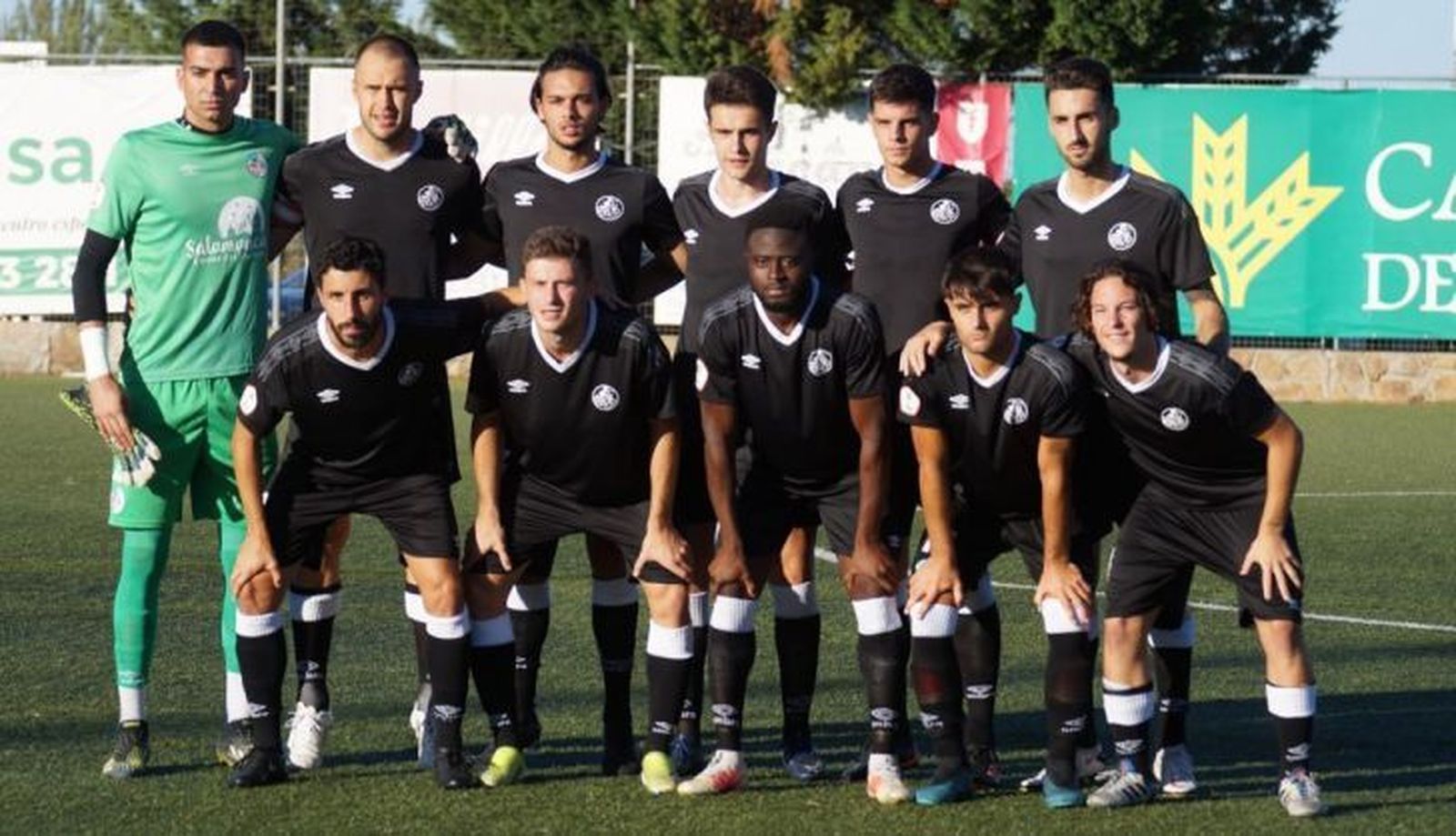 Once inicial del Salamanca CF UDS en el San Casto / FOTO SALAMANCA24HORAS.COM