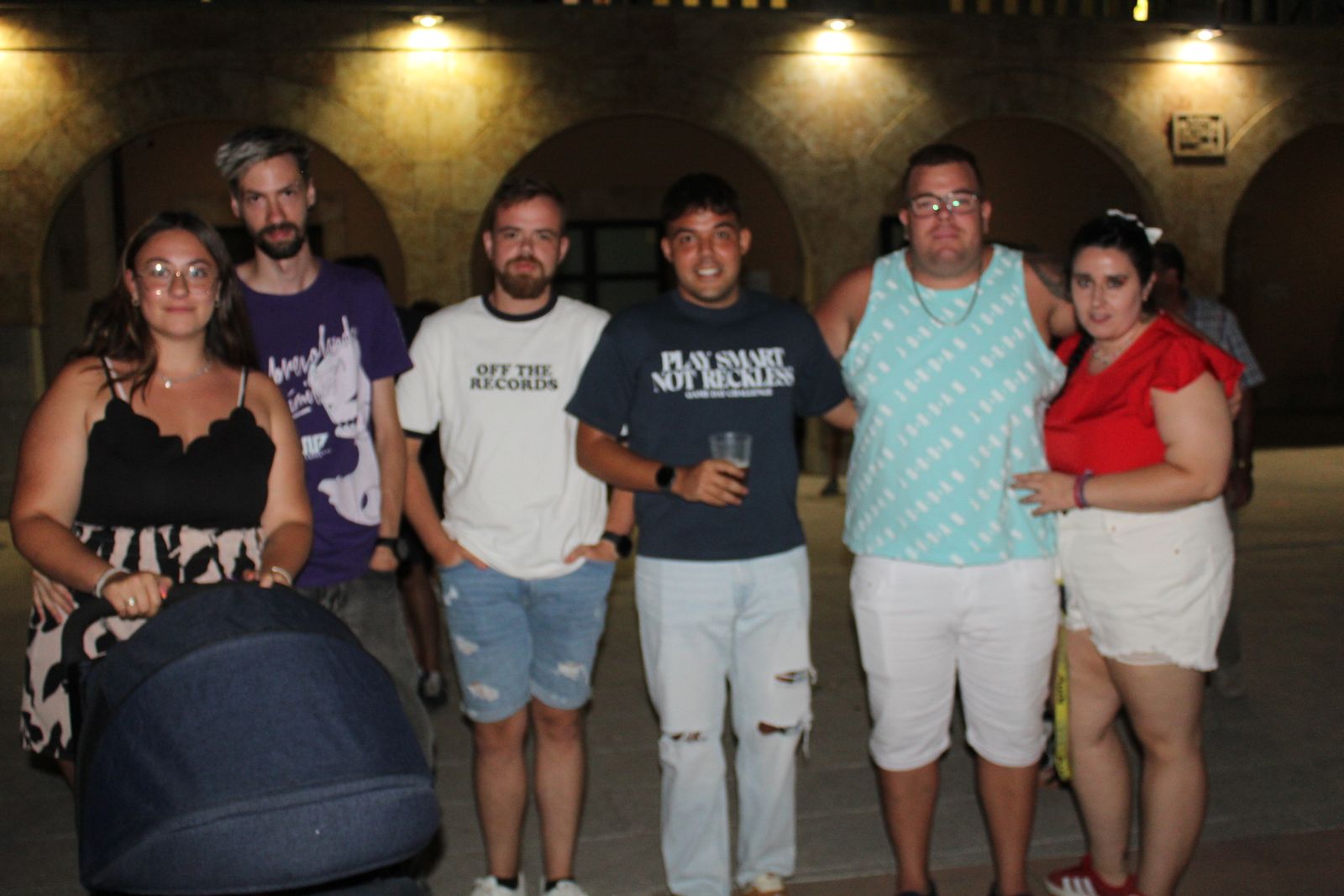 Salamanca de noche, viernes 15 de agosto