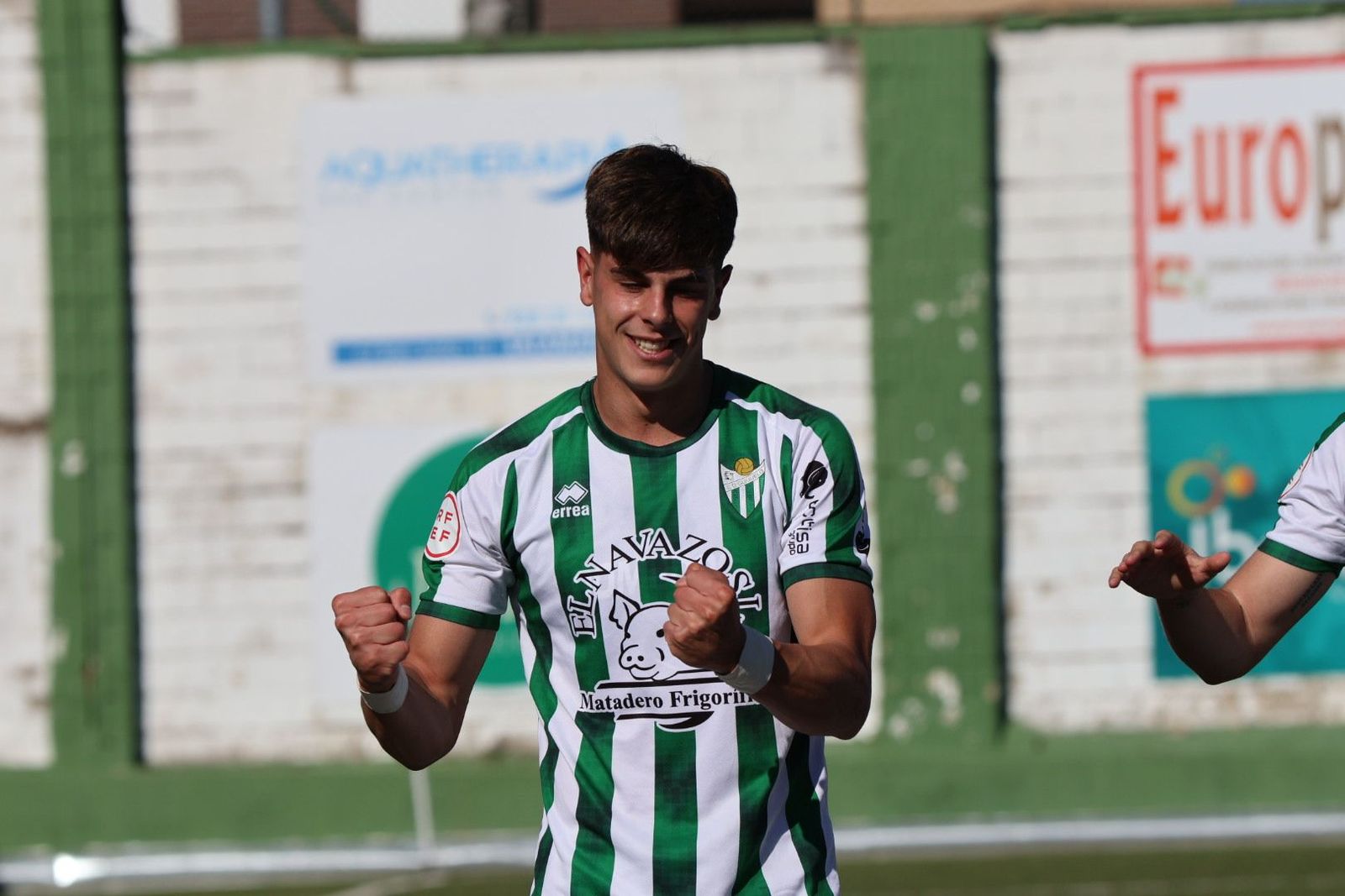 Pica celebra su gol ante el Racing Villalbés | FOTO ANDREA MATEOS