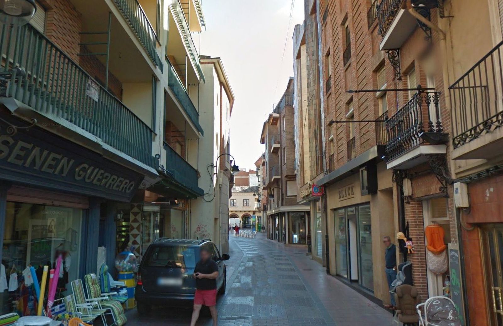 Calle céntrica del Doctor García Muñoz de Benavente. Archivo