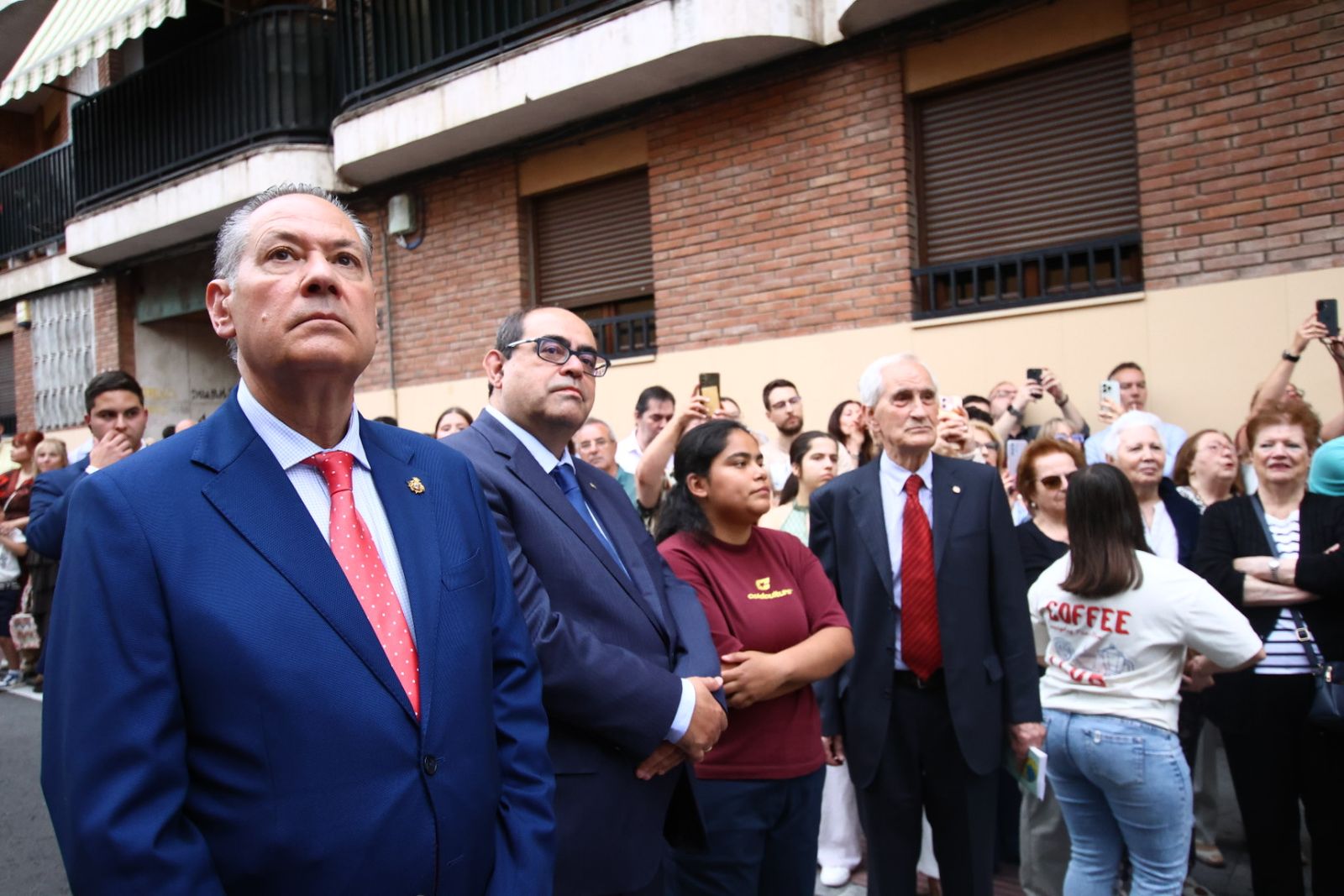 Procesión con motivo de la festividad de María Auxiliadora