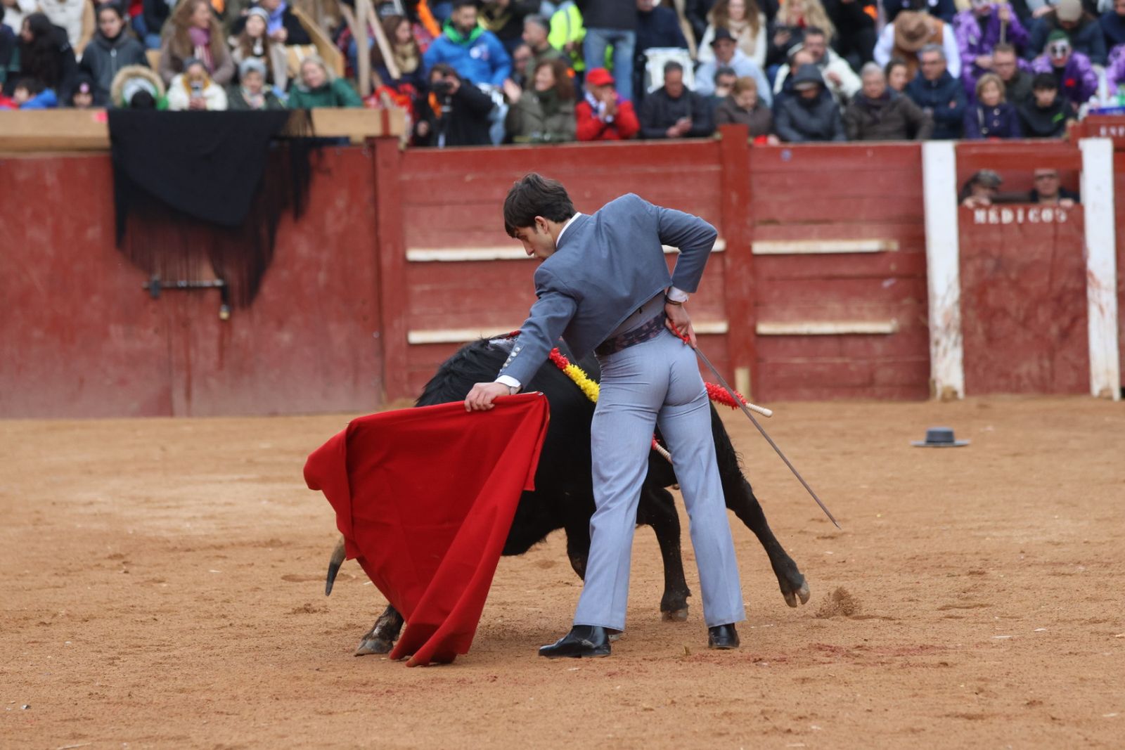 Novillada sin picadores del bolsín taurino y rejones en Ciudad Rodrigo
