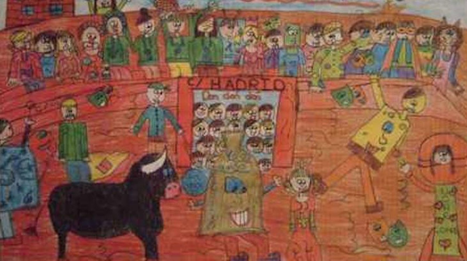 Dibujos infantiles volverán a ilustrar las pegatinas anunciadoras del Carnaval del Toro