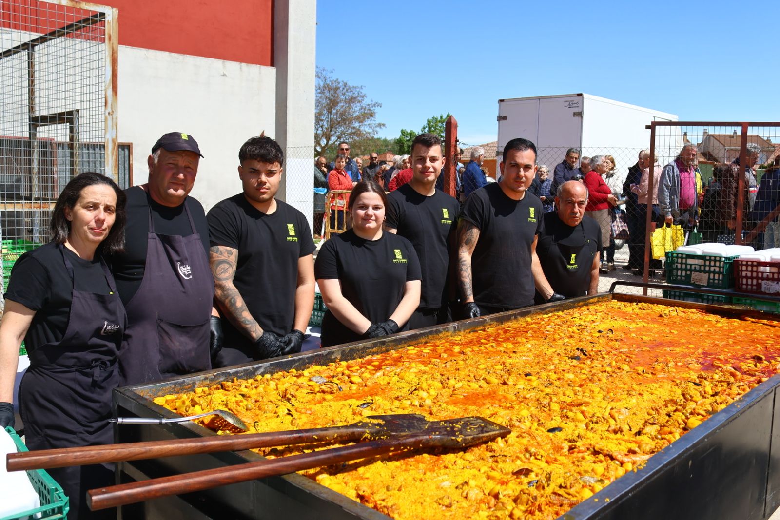 Paella popular en Villoria