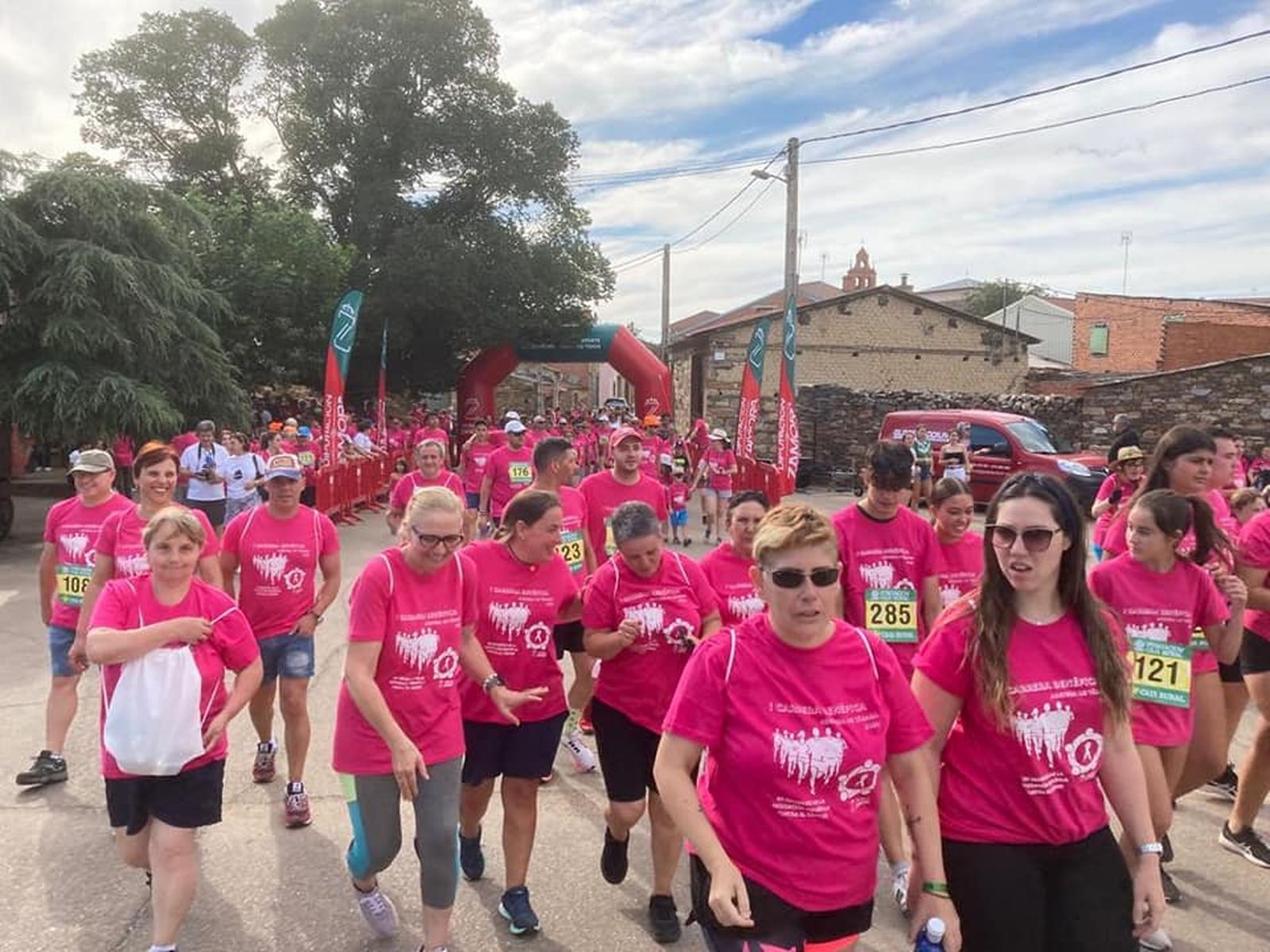 Un instante de la marcha