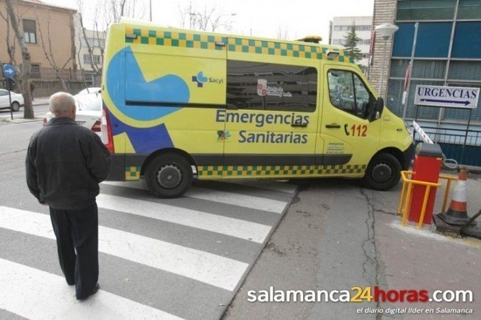 Herido un anciano en un atropello en la calle Magallanes