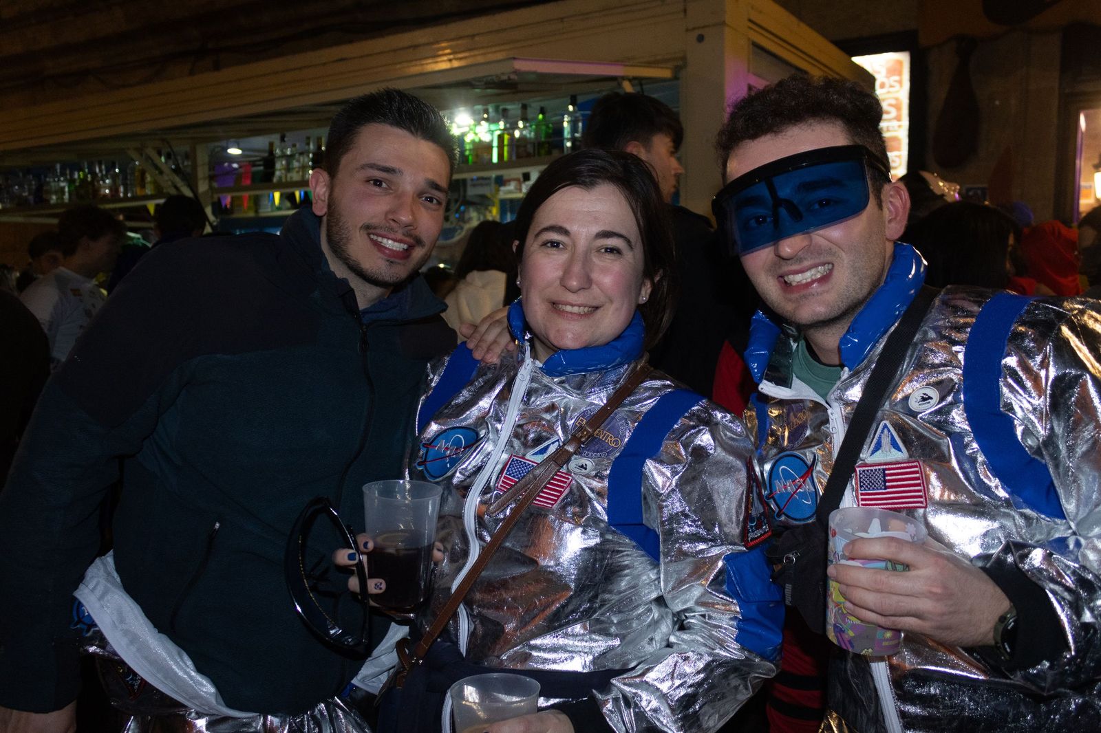 Salamanca de noche, sábado del Carnaval del Toro de Ciudad Rodrigo